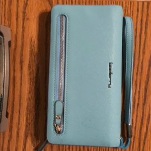 Blue wallet
